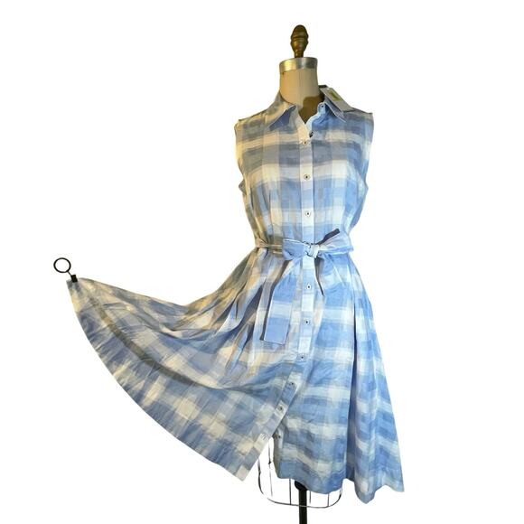 Tommy Hilfiger Princeton Patch Button Down Dress Size 10 - Picture 4 of 8